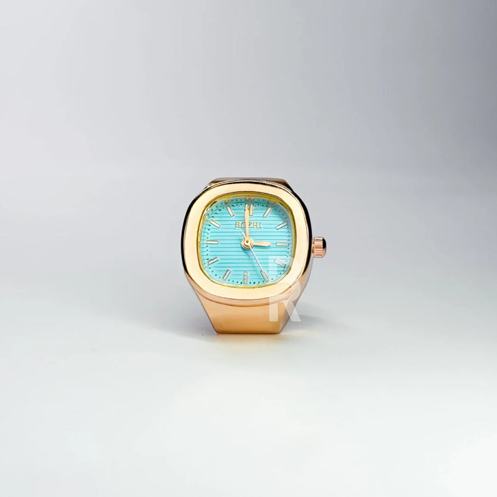 NAUTILUS RING | ROSE BLUE