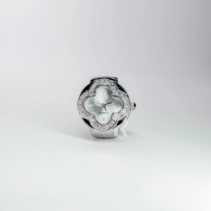 CLEEF RING | SILVER WHITE