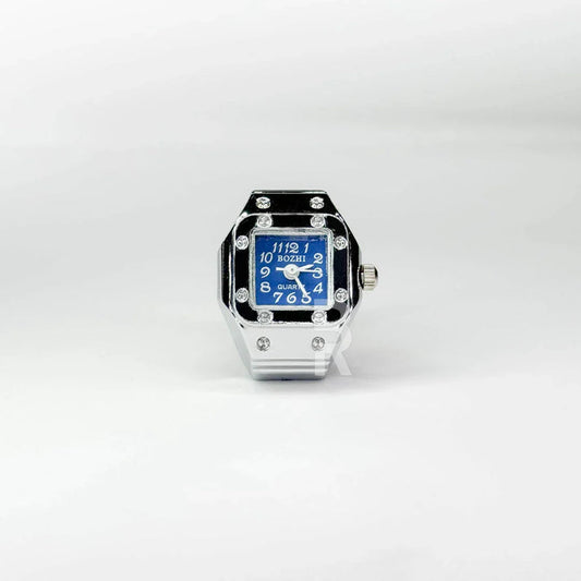 SANTOS RING | SILVER BLUE