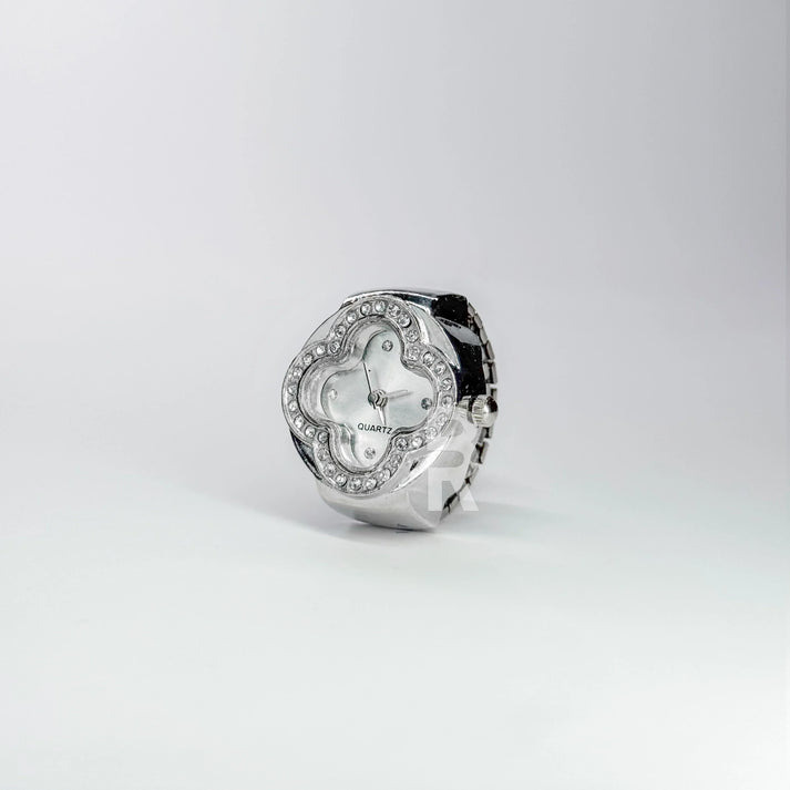 CLEEF RING | SILVER WHITE