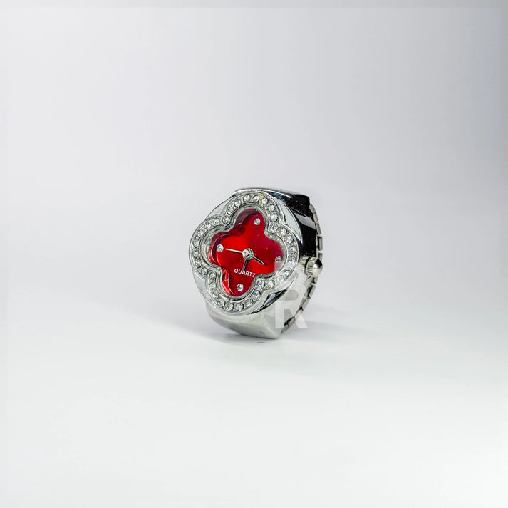 CLEEF RING | SILVER RED
