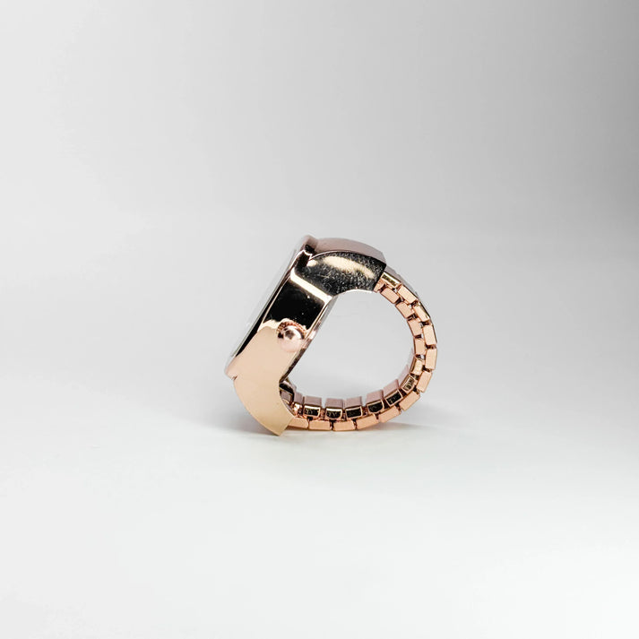 NAUTILUS RING | ROSE BLACK
