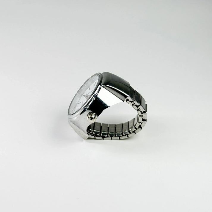 ONYX RING | SILVER