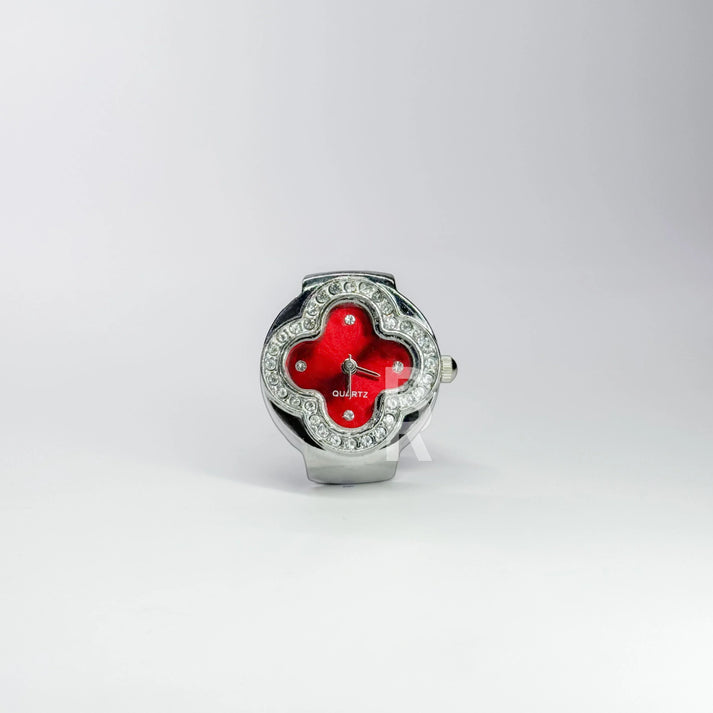 CLEEF RING | SILVER RED