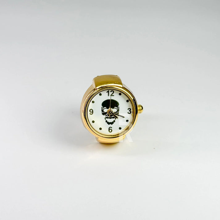 SKULL RING | GOLD